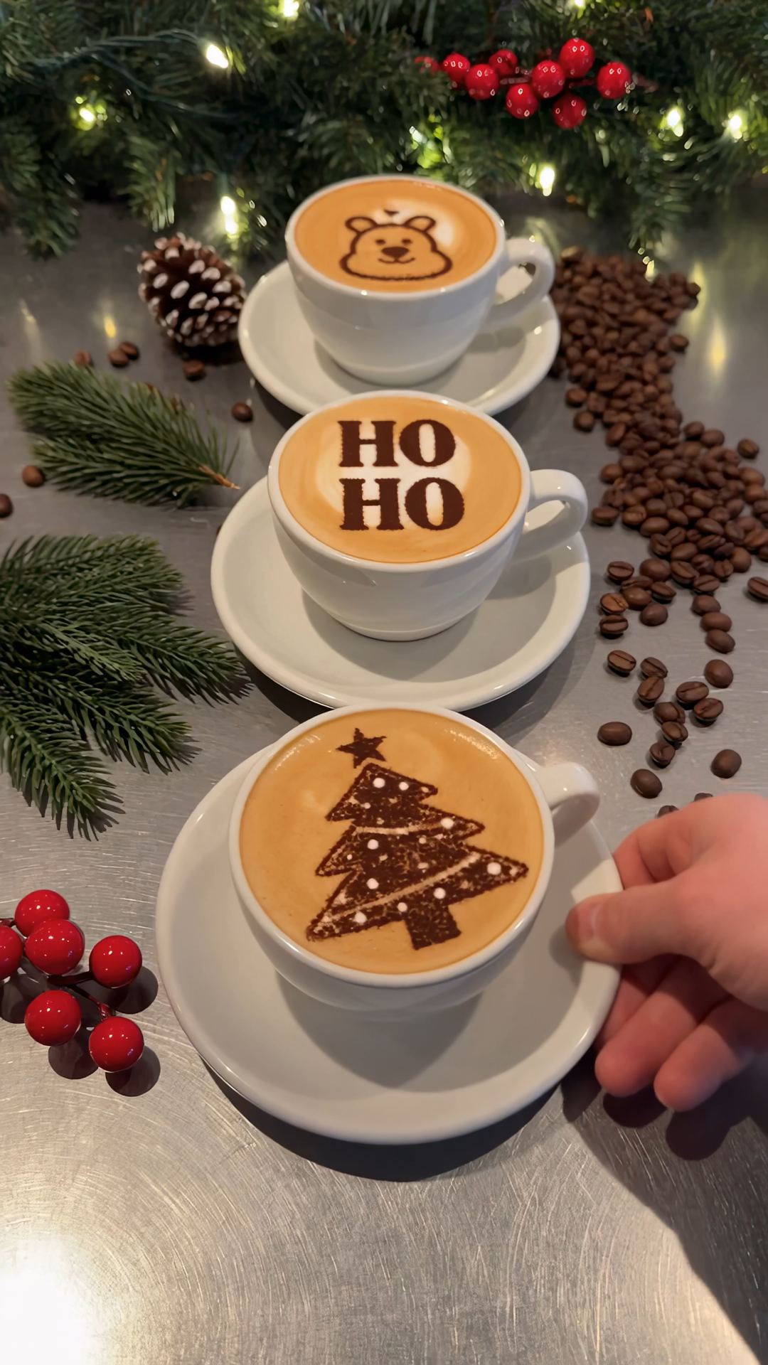 Latte art made with Solvex